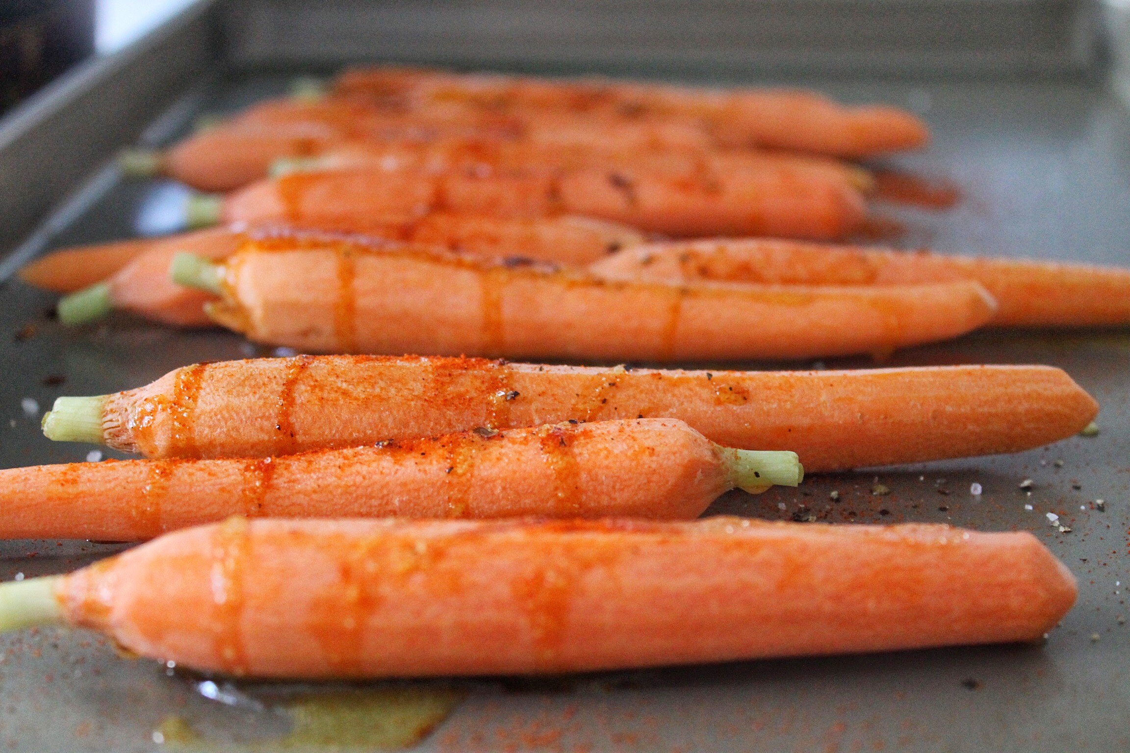 Spiced Roasted Carrots